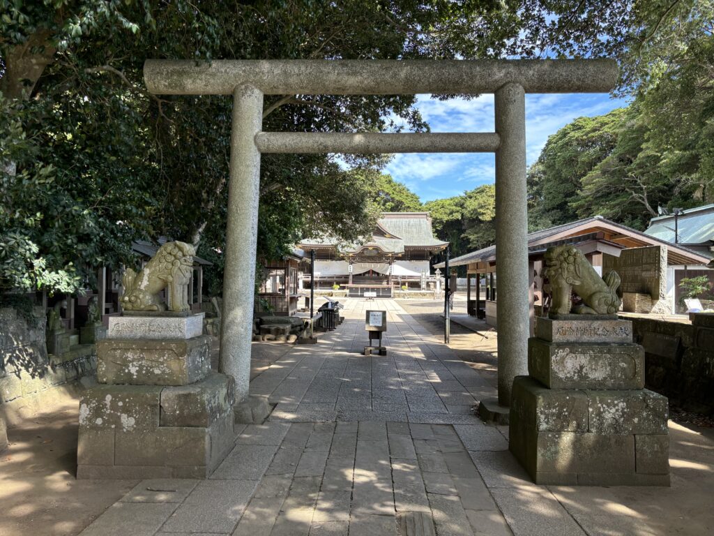 酒列磯前神社の鳥居