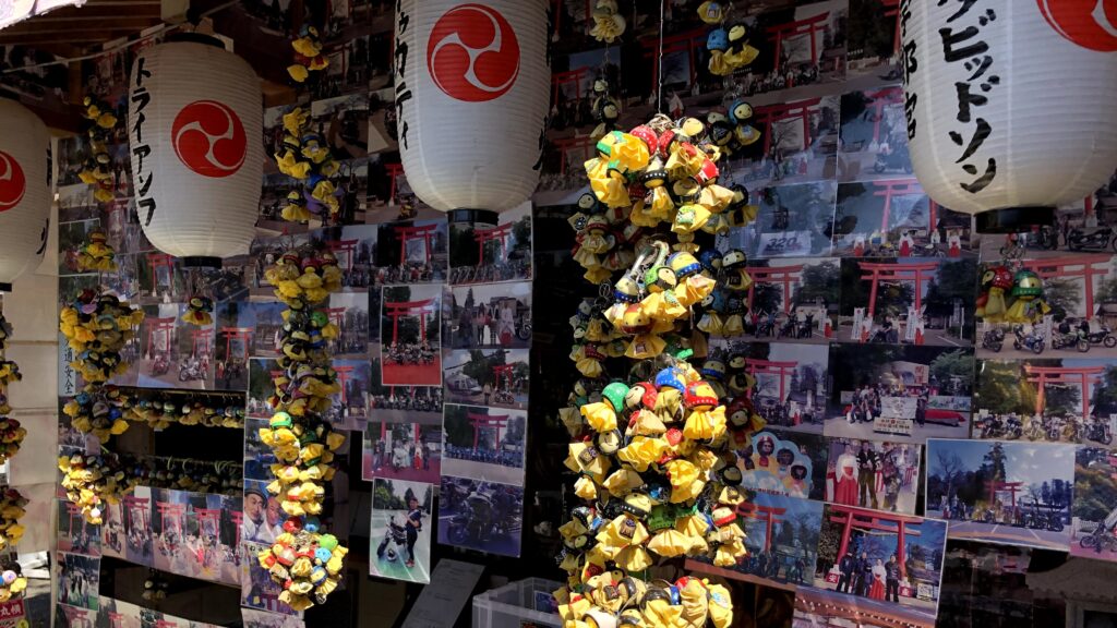 安住神社のバイク神社