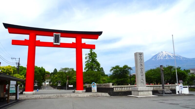 富士浅間神社５社の御朱印ルート・東京から一泊二日で参拝 