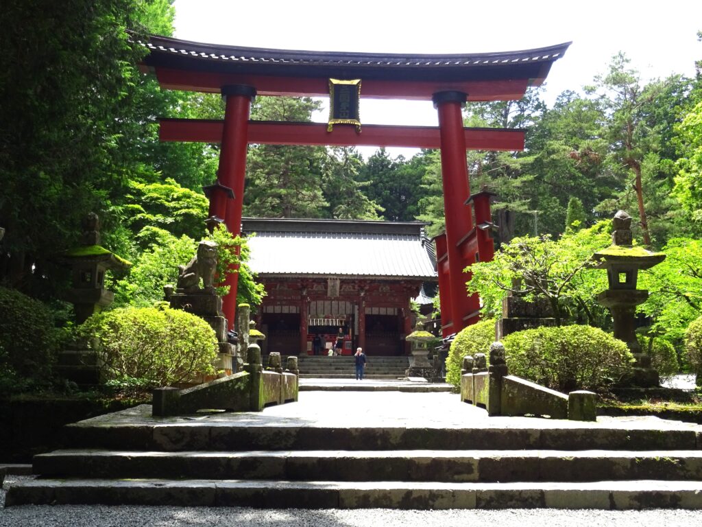 北口本宮浅間神社の鳥居