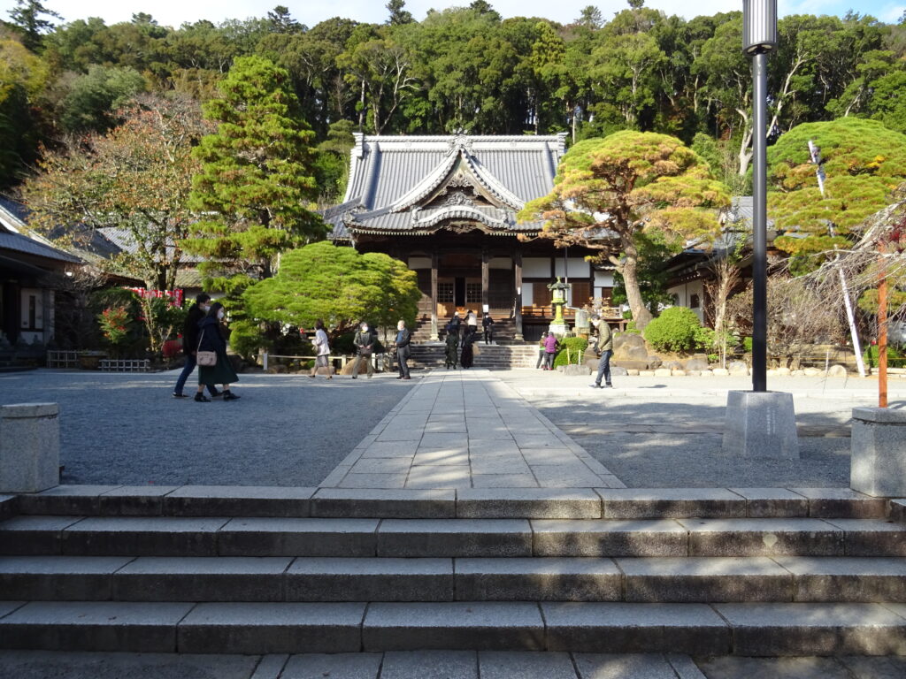 修禅寺の本堂