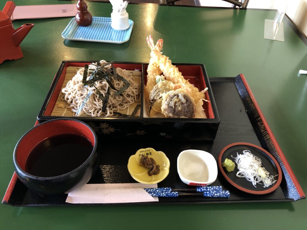 修善寺そばのセット
