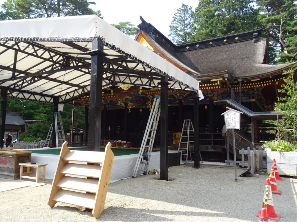 大崎八幡宮の御社殿