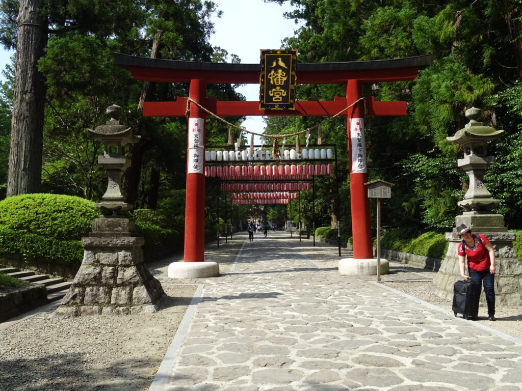 大崎八幡宮の鳥居