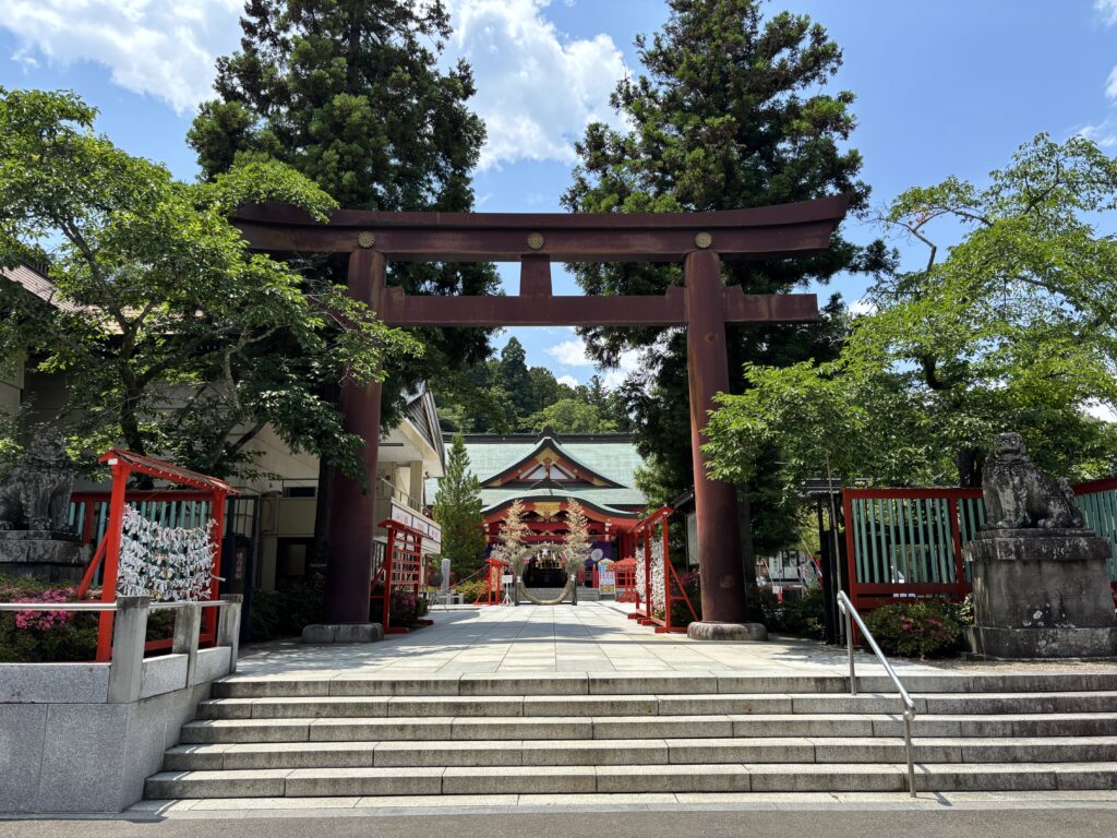 仙台護国神社の正面鳥居