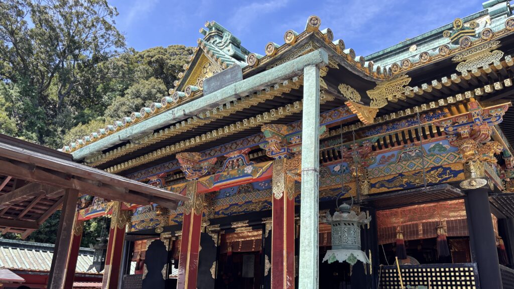 久能山東照宮の社殿その２