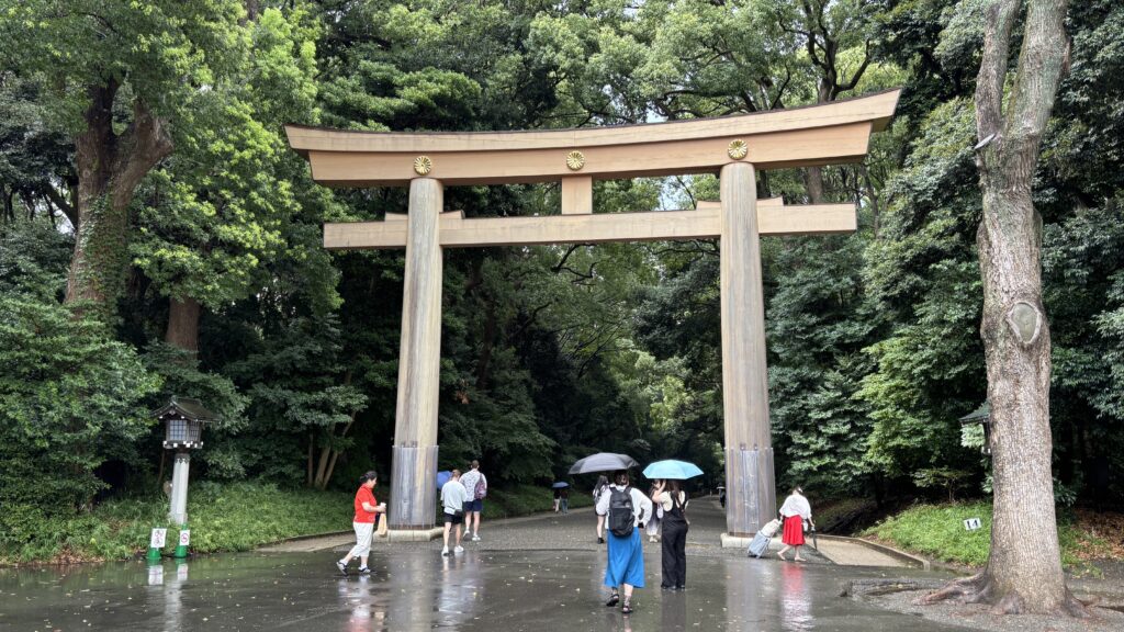 明治神宮の一の鳥居