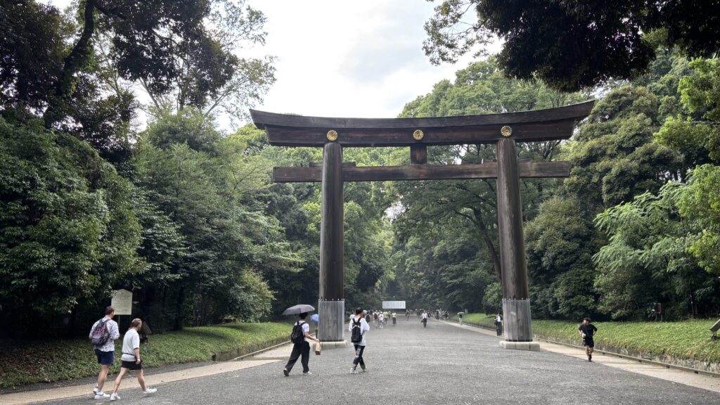 明治神宮の大鳥居