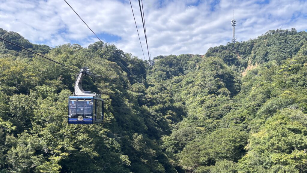 日本平ロープウェイからの眺め