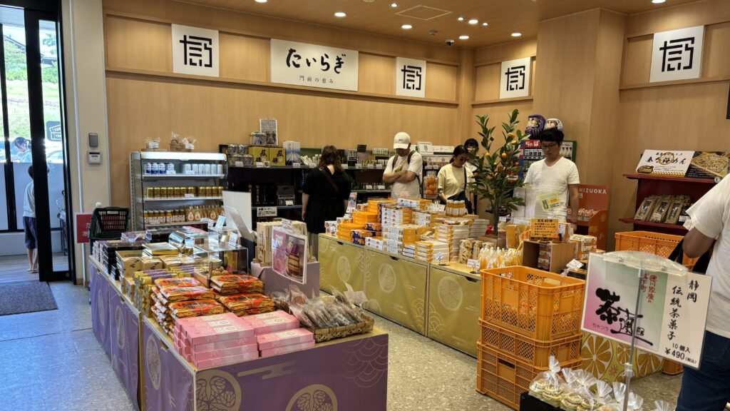 日本平駅のショップ