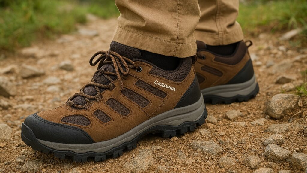キャラバンシューズ装着イメージ