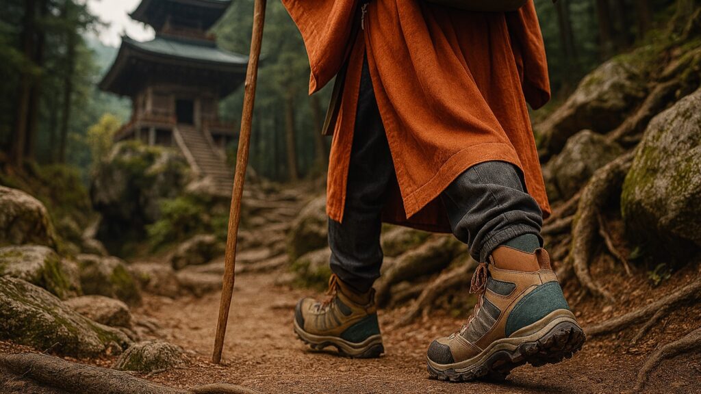 巡礼者の履くキャラバンシューズ