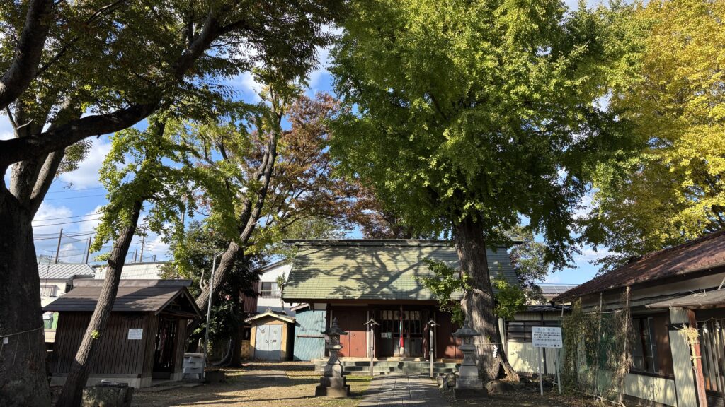 蘇我比咩神社の境内