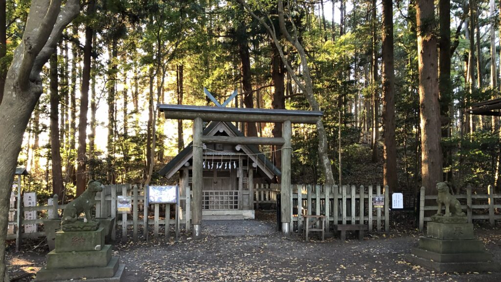 宝登山神社の奥宮