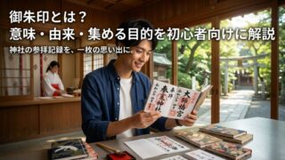 御朱印とは？意味・由来・もらう目的を初心者向けにわかりやすく解説 